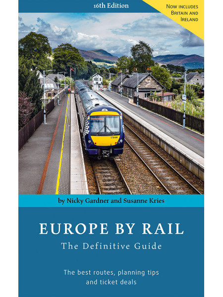Signed copy of Europe by Rail (16th edition)
