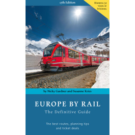 Signed copy of Europe by Rail (17th edition)