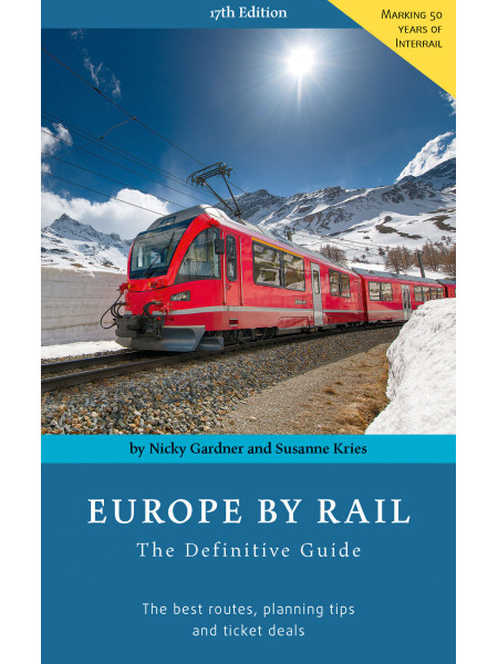 Signed copy of Europe by Rail (17th edition)